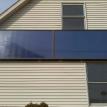 This phot shows a 1000 sq' Northern Comfort solar hot air system