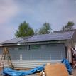 This is a photo of a 5.4 kw battery back up SOLAR PV array